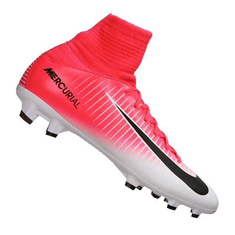 nike kinder mercurial superfly v fg fußballschuhe nocken schwarz pink